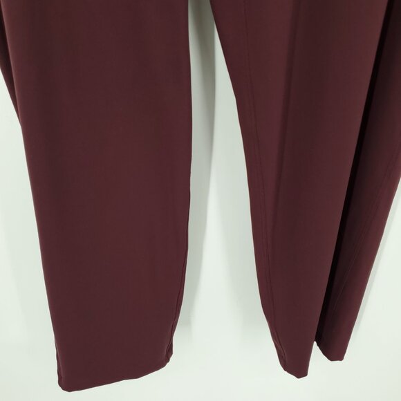 Lululemon Keep Moving Pant 10 Cassis Red - Picture 10 of 16